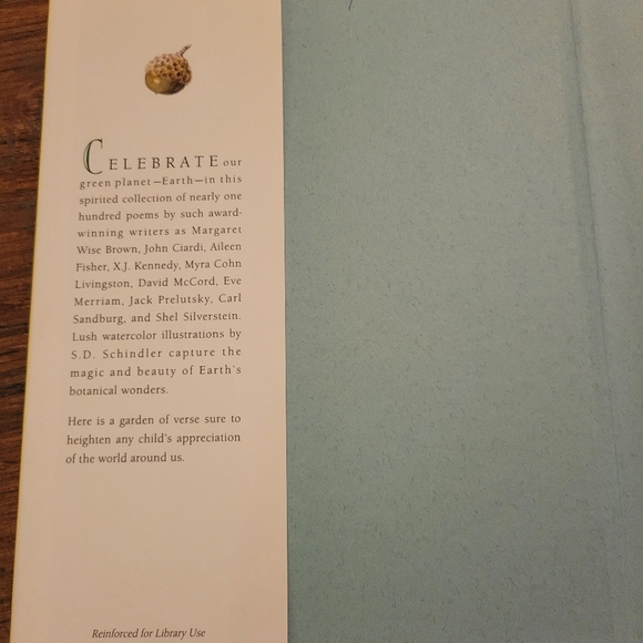 The Earth is Painted Green; A Garden of Poems About Our Planet - Picture 2 of 7